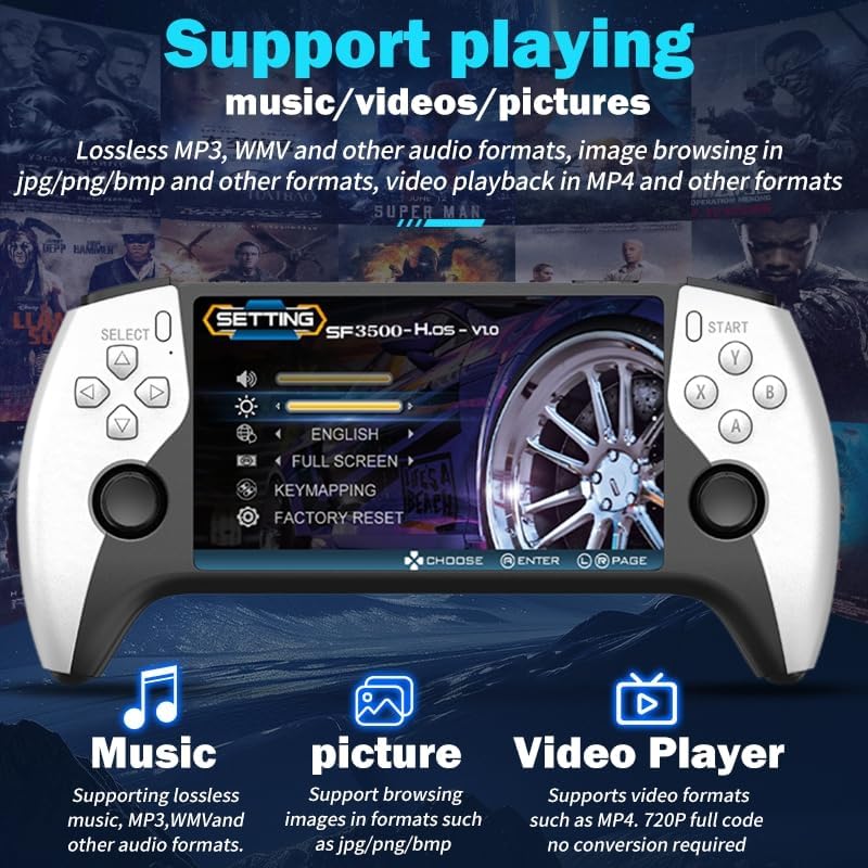 Hybrid Retro Gaming Console